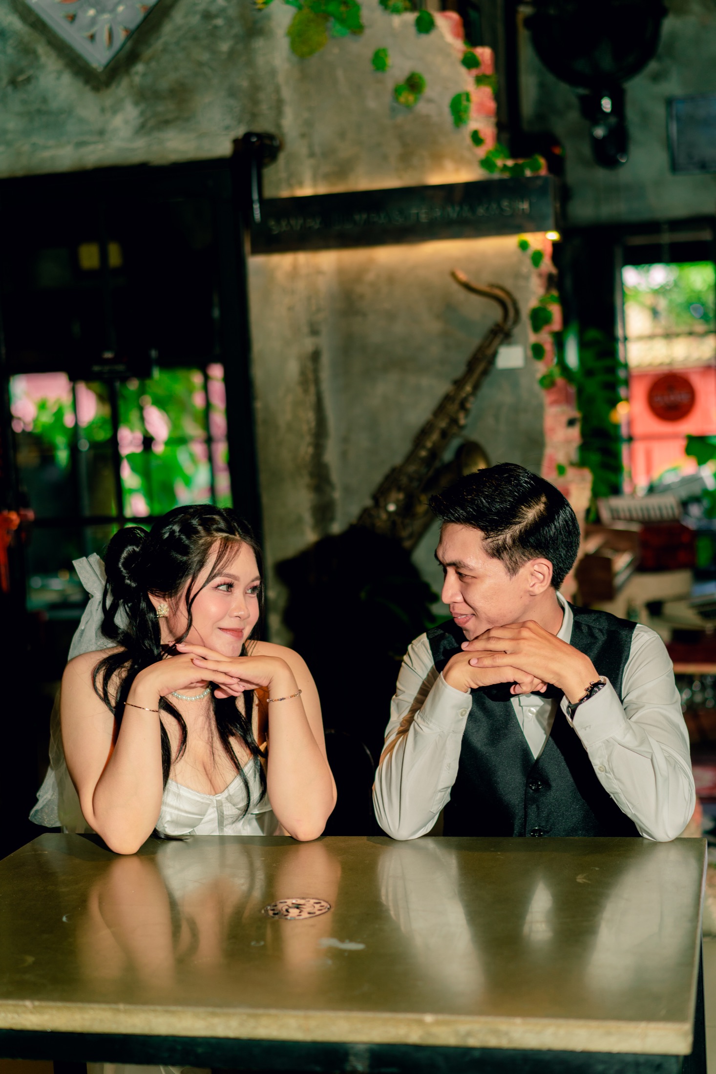 Momen prewedding Jessica dan Deddy.
